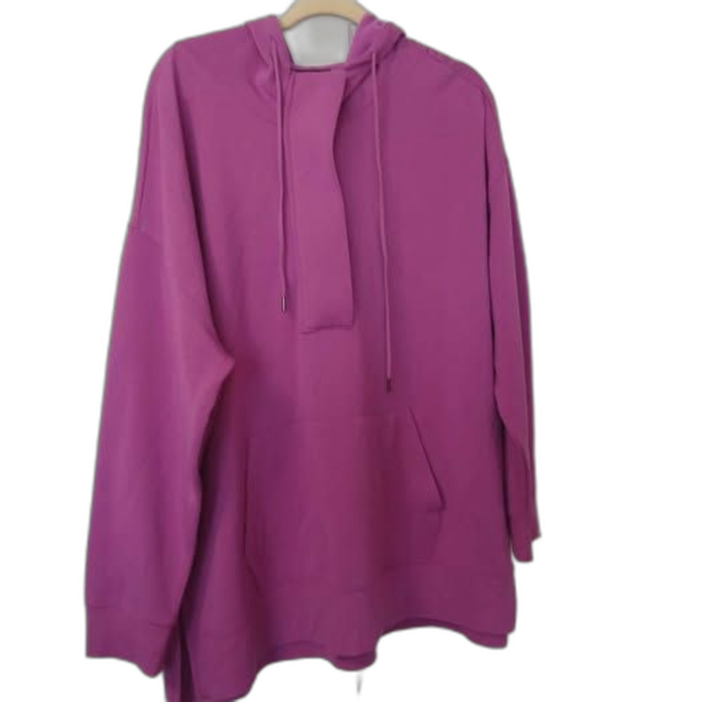 Kinesis purple oversized hoodie